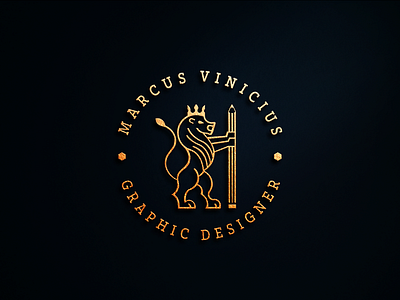 87309a55849591.59965d5f38836 branding design graphic lion logo logotipo marca personal