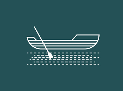 Boat adobe illustrator branding creative design design flat icon illustration logo design minimal vector