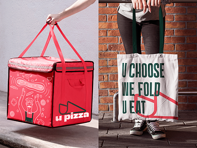 U Pizza | Brand Identity brand brandidentity branding branding design design food graphic design illustration kuwait logo packaging pizza pizzeria
