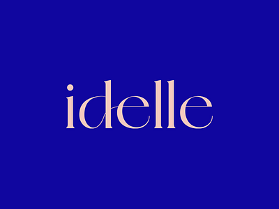 Idelle | Brand Identity brand brandidentity branding branding design design fashion graphic design jewelry logo store visual identity