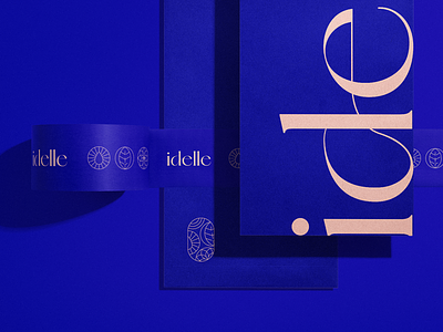 Idelle | Brand Identity brand brandidentity branding branding design design graphic design jewelry logo type visual identity