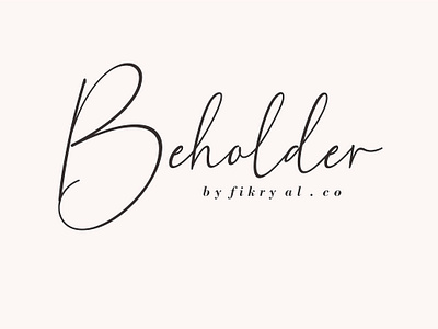 Beholder Font advertisements branding invitation label logo magazine photography product designs product packaging social media posts special event tittle watermark web design wedding designs