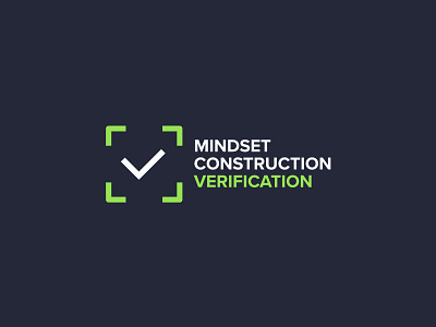 Mindset Construction Verification – Logo & Identity Design