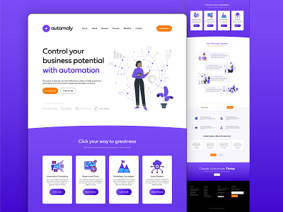 Automaly – Identity & Website Design