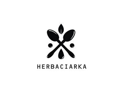 Herbaciarka herbaciarka herbata logo tea