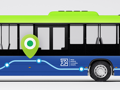 ZTM Słupsk brand branding bus city concept eco bus identification logo public slupsk słupsk transport visual identification ztm