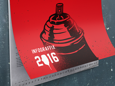 INFOGRAFFIX 2016 2016 calendar can cover graffiti info infograffix styles