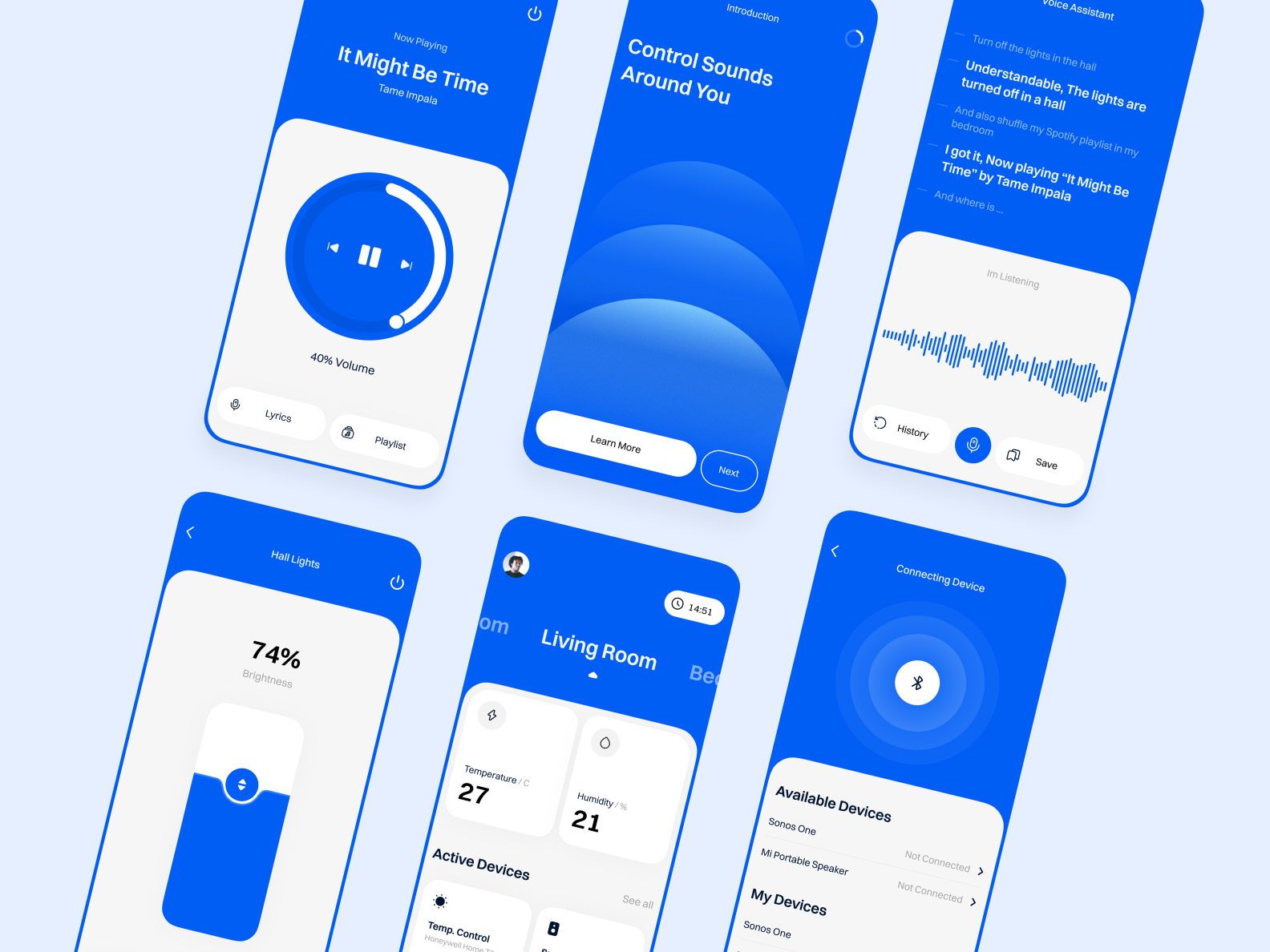 Smart Home App by Lasha Aptsiauri for Noxtton on Dribbble