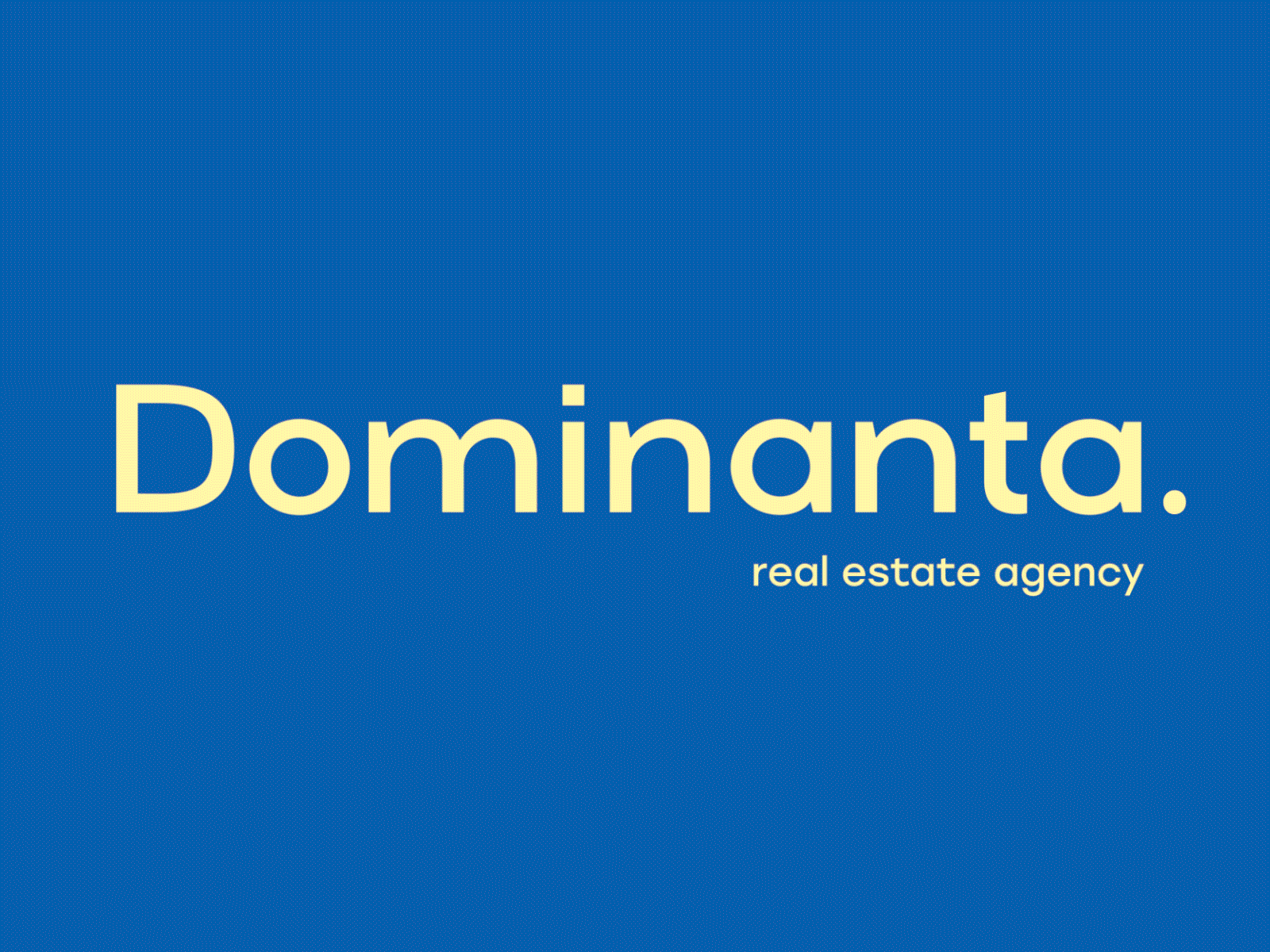 Logo animation for the Dominanta agency animation branddesign branding logo logoanimation logodesign logomotion motion motiondesign