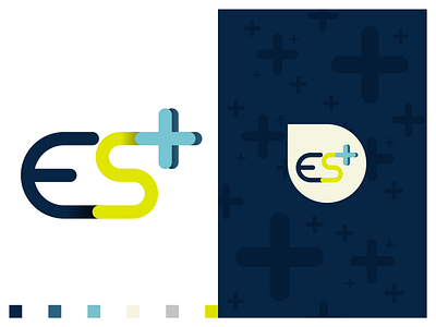 ES + brand brand design brand identity branding design graphicdesign logo logodesign