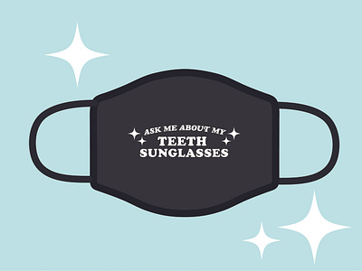 Teeth Sunglasses Mask