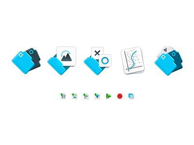 Just some icons blue dostoyevsky dots files folders icon lines shapes small vagina