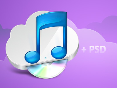 iTunes icon - Download apple download itunes psd