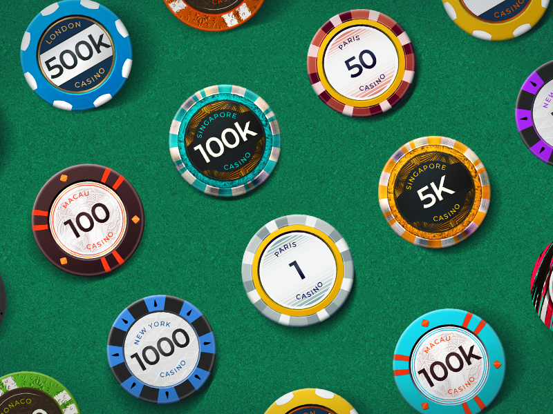 blackjack casino chips