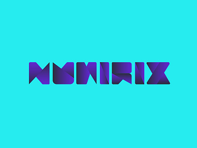 Numirix Logo branding graphic design illustration logo portfolio