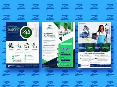 My Instaserviz branding corporate design flat design flyer design graphic design illustrations illustrator photoshop