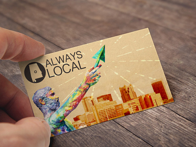 Always Local BHAM Coupon Card Mockup