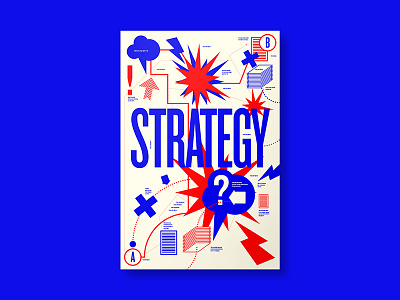I Got Your Strategy Right Here illustration poster