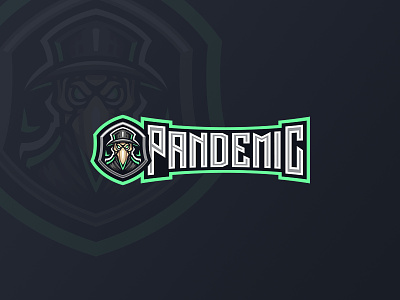 Pandemic Esports Logo branding esport game games gaming illustration logo theme vector website