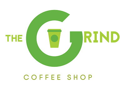 The Grind Coffee Shop - Thirty Logos Challenge branding design challenge logo challenge typography work done by stancinovici