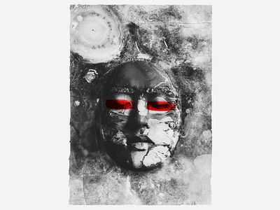 The Avatar - Black & White Composite composite digital art graphic design photomanipulation poster poster art work done by stancinovici