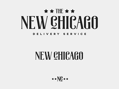 The New Chicago Delivery Service - Logo Challenge branding chicago design design challenge logo logo challenge old school typography work done by stancinovici