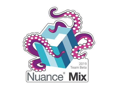 Nuance Mix: Team Beta 2019 branding design enterprise ux fun illustration logo mobile mobile ui product technology ui ux vector