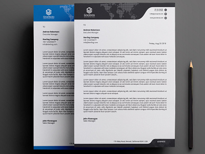 Letterhead template