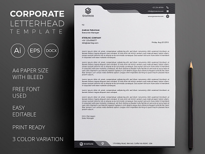 Corporate Letterhead