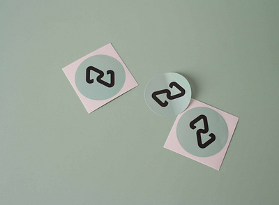 random custom stickers branding design sticker