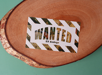 wanted ex bodega custom stickers branding customstickers design wantedstickers