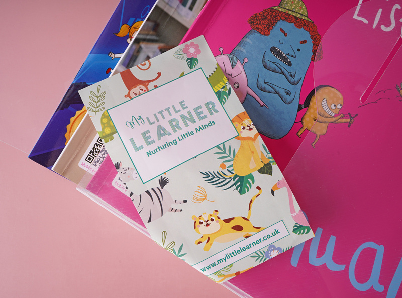 my little learner art paper stickers uk by StickerMarket on Dribbble