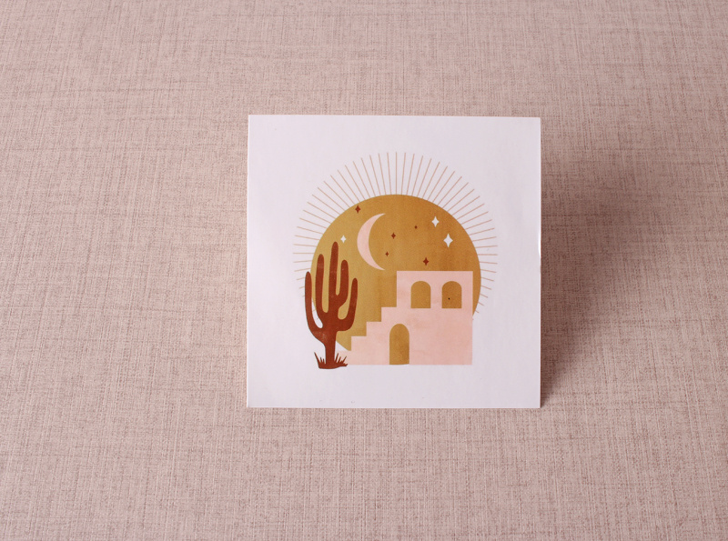 custom art paper stickers uk by StickerMarket on Dribbble