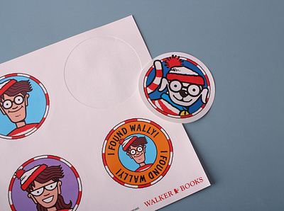 walker books custom stickers uk branding customstickers design multiple cut stickers sticker