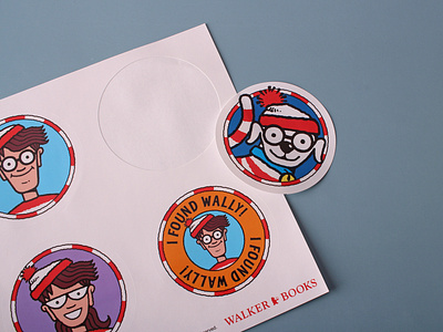 walker books custom stickers uk