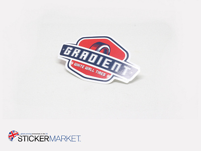 Paper Stickers branding design sticker