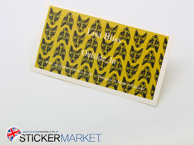 Customised Stickers Online branding design sticker