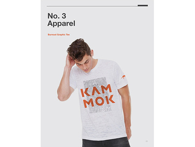 Tee Design for Kammok apparel branding tshirt design