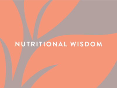 Nutritional Wisdom Identity Reboot branding identity design logo typography