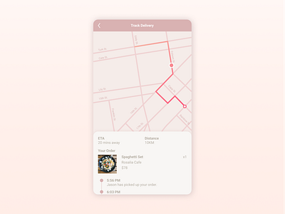 Daily UI :: 020 - LocationTracker app dailyui design location tracker mobile ui