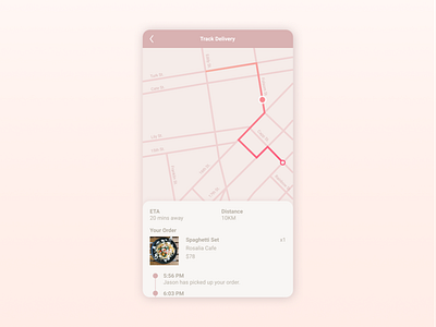 Daily UI :: 020 - LocationTracker