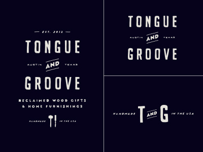 Tongue & Groove Logos