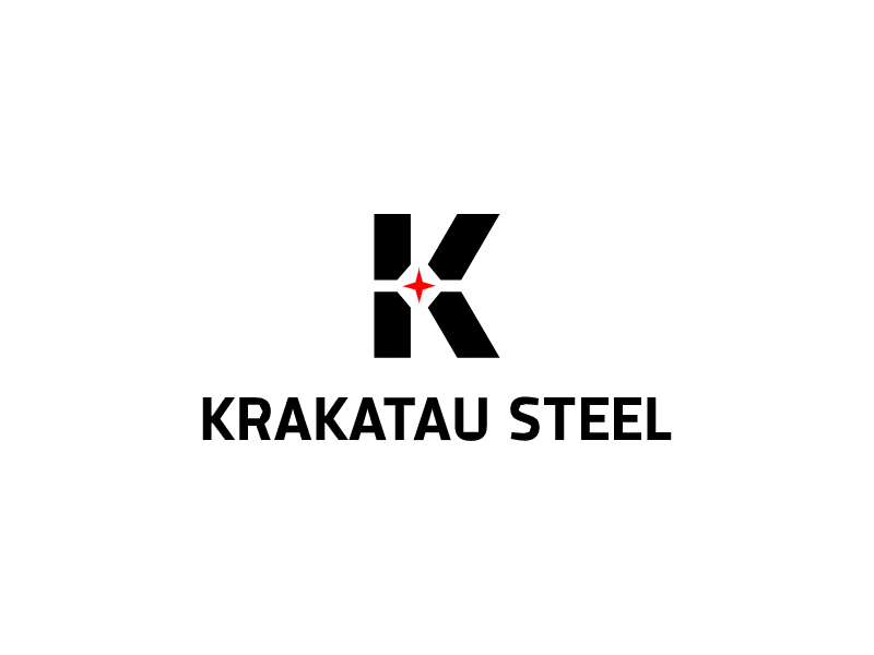 Krakatau Steel logo brand design branding design logo logo 2d