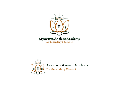 Aryavarta Ancient Academy Logo brand design brand identity branding design designs education education logo graphic design logo logo 2d logo design logodesign logos logotype school logo vector