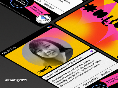 Figma Config 2021 Name Card!
