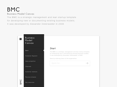 BMC - Business Model Canvas Website