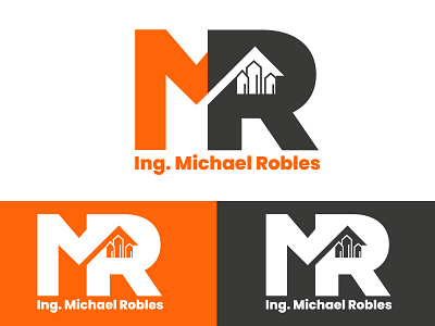 Ing. Michael Robles branding design logo vector