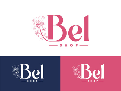 Logo: Bel Shop branding graphic design illustration logo vector