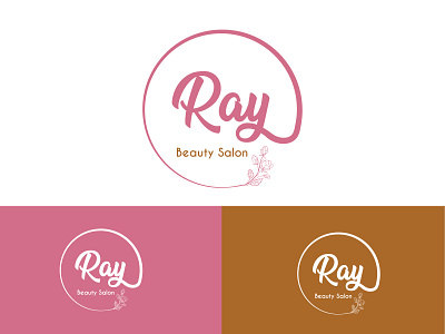 Logo: Ray Beauty Salon belleza graphic design illustration kawaii vector