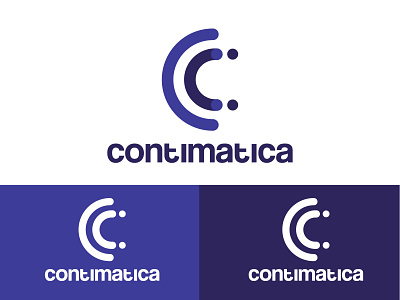 Logo: Contimatica branding design graphic design illustration logo vector